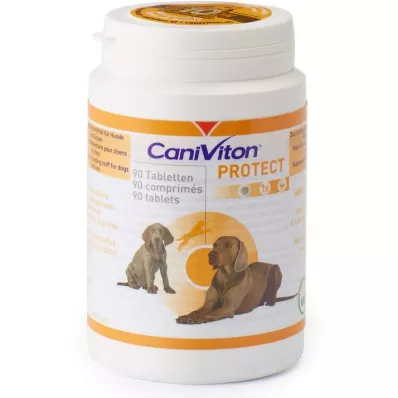 CANIVITON Proteggere Erg.Futterm.Tbl.f.Hunde/Katzen, 90 pz