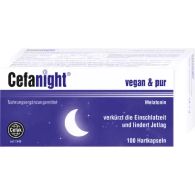 CEFANIGHT Capsule rigide, 100 pz