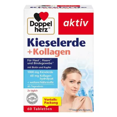 Compresse di silice + collagene Doppelherz, 60 pz Compresse di silice + collagene Doppelherz, 60 pz
