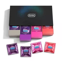 DUREX Preservativi Fun Explosion Mix di 4 varietà, 40 pezzi