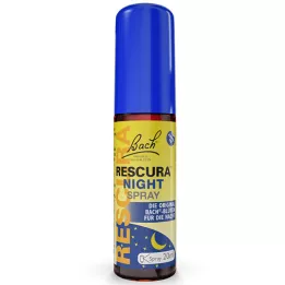 BACHBLÜTEN Rescura Spray Notte Originale senza alcool, 20 ml