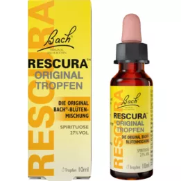 BACHBLÜTEN Gocce di Rescura originale con alcool, 10 ml