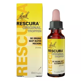 BACHBLÜTEN Gocce di Rescura originale con alcool, 10 ml