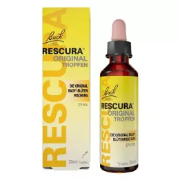 BACHBLÜTEN Gocce di Rescura originale con alcool, 20 ml