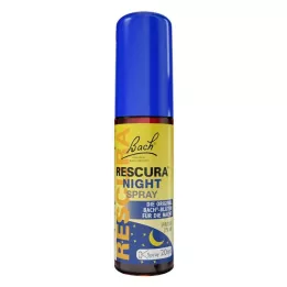 BACHBLÜTEN Spray notte Rescura originale con alcool, 20 ml