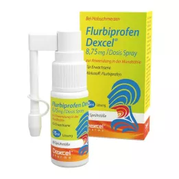 FLURBIPROFEN Dexcel 8,75 mg/dos.spray cavità orale, 15 ml