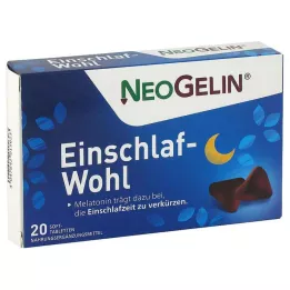 NEOGELIN Compresse masticabili Einschlaf-Wohl, 20 pz