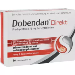 DOBENDAN Flurbiprofene diretto 8,75 mg in pastiglie, 36 pz
