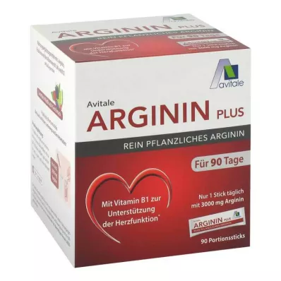 ARGININ PLUS Bastoncini di vitamina B1+B6+B12+acido folico, 90X5,9 g