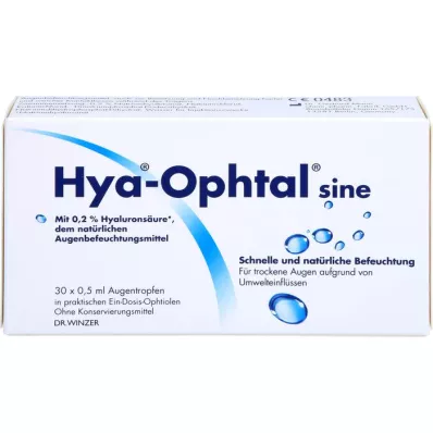 HYA-OPHTAL sine collirio, 30X0,5 ml