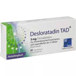 DESLORATADIN TAD 5 mg compresse rivestite con film, 20 pz