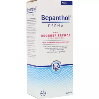 BEPANTHOL Lozione corpo rigenerante Derma, 1X200 ml