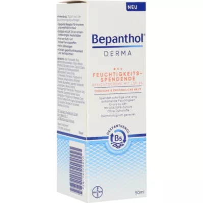 BEPANTHOL Crema viso idratante Derma.LSF 25, 1X50 ml