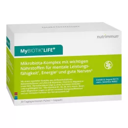 MYBIOTIK LIFE+ Confezione combinata 30x1,5 g Plv.+60 Cap., 1 pz