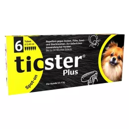 TICSTER Plus liquido spot-on per cani fino a 4 kg, 6X0,48 ml