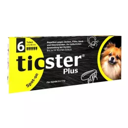 TICSTER Plus liquido spot-on per cani fino a 4 kg, 6X0,48 ml