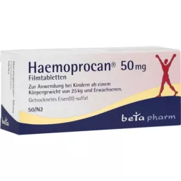 HAEMOPROCAN 50 mg compresse rivestite con film, 50 pz
