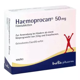HAEMOPROCAN 50 mg compresse rivestite con film, 100 pz