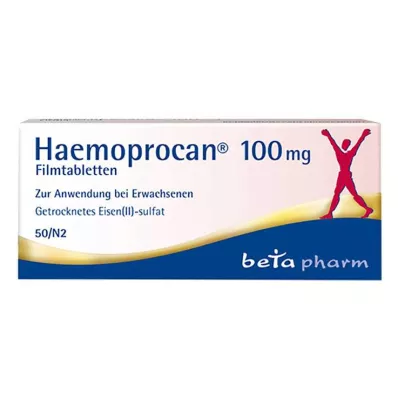 Haemoprocan 100 mg compresse rivestite con film, 50 pz Haemoprocan 100 mg compresse rivestite con film, 50 pz