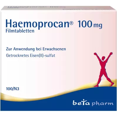 HAEMOPROCAN 100 mg compresse rivestite con film, 100 pz
