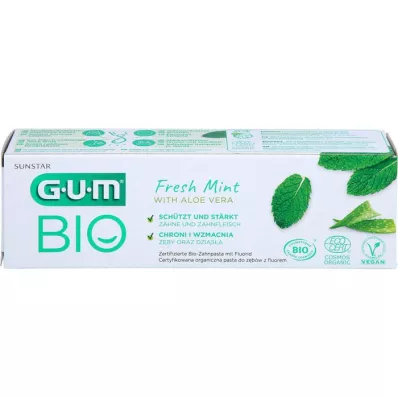 GUM Dentifricio biologico alla menta fresca, 75 ml