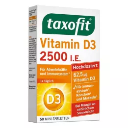 TAXOFIT Vitamina D3 2500 U.I. compresse, 50 pz