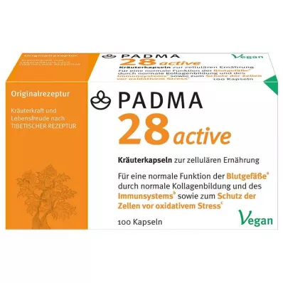 PADMA 28 capsule attive, 100 pezzi