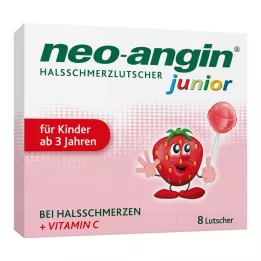 NEO-ANGIN lecca-lecca junior per il mal di gola, 8 pz