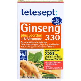 TETESEPT Ginseng 330 più lecitina+vitamine B tab, 30 pz