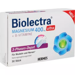 BIOLECTRA Magnesio 400 mg ultra depot trifasico, 30 pz