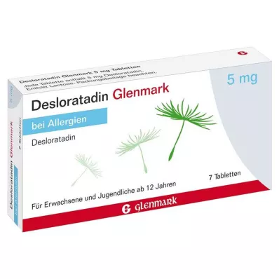 Desloratadina Glenmark 5 mg compresse, 7 pz
