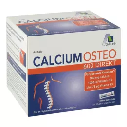 CALCIUM OSTEO 600 bastoncini per porzioni dirette, 120 pezzi