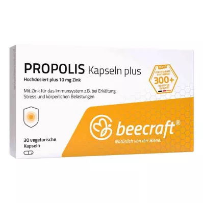 BEECRAFT Capsule di Propoli Plus, 30 Capsule BEECRAFT Capsule di Propoli Plus, 30 Capsule