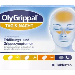 OLYGRIPPAL Giorno &amp; Notte 500 mg/60 mg compresse, 16 pz