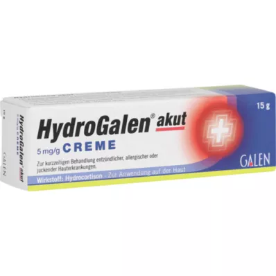 HYDROGALEN acuto 5 mg/g crema, 15 g