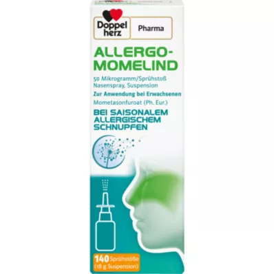 ALLERGO-MOMELIND Doppio h.50 μg/Spr.St. 140Spr.St., 18 g