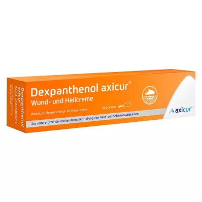 DEXPANTHENOL axicur crema per ferite e cicatrizzazione 50 mg/g, 50 g
