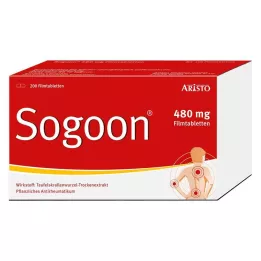 SOGOON 480 mg compresse rivestite con film, 200 pezzi