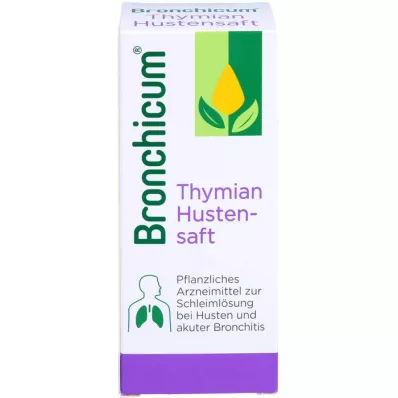 BRONCHICUM Sciroppo per la tosse al timo, 100 ml