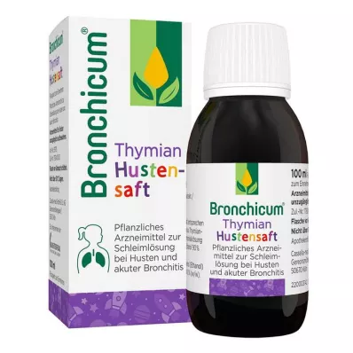 BRONCHICUM Sciroppo per la tosse al timo, 100 ml