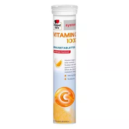 DOPPELHERZ Vitamina C 1000 sistema Compresse effervescenti, 40 pz