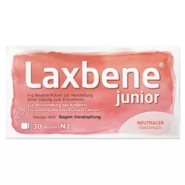 LAXBENE junior 4 g neutro PLE Kdr.6 Mon.-8 anni, 30X4 g