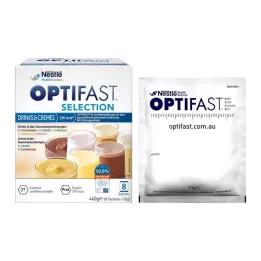 OPTIFAST Bevande di selezione &amp; Creme in polvere, 8X55 g