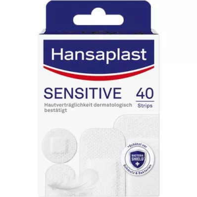 HANSAPLAST Strisce ipoallergeniche di gesso sensibile, 40 pezzi