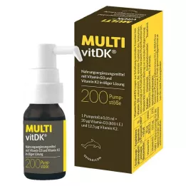 MULTIVITDK Soluzione di vitamina D3+K2, 10 ml