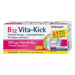 TETESEPT B12 Vita-Kick 300 µg Trinkamp.Vorteilspa., 18 pz