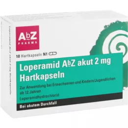 LOPERAMID AbZ akut 2 mg capsule rigide, 10 pz