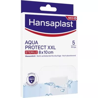 HANSAPLAST Aqua Protect medicazione sterile 8x10 cm, 5 pz