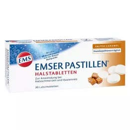 EMSER Pastiglie per la gola Caramello salato, 30 pz