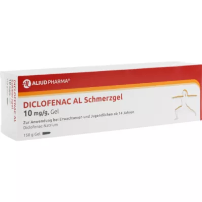 DICLOFENAC AL Gel per il dolore 10 mg/g, 150 g